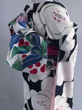「emmaさん×京都紅丸のアイテム（その他、ブラック系）」を使った、Uismさん（レディース・160cm）の冬コーディネート