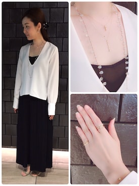 「リング」｜クークロワッサン グランフロント大阪店さん（レディース・160cm）の春コーディネート