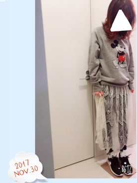 「Another Edition」｜「アイテム（スウェット）」を使った、はなさん（レディース・164cm）の秋コーディネート