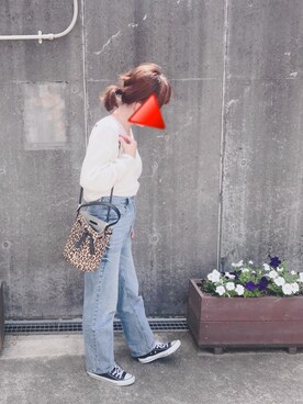 「RETRO GIRL（レトロガール）のアイテム（アンサンブル）」を使った、はなさん（レディース・164cm）の夏コーディネート