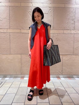 奥澤 朋子さん(レディース・165cm)の春コーディネート