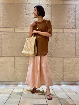 奥澤　朋子さん（レディース・165cm）の春コーディネート