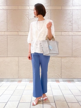 奥澤　朋子さん（レディース・165cm）の春コーディネート