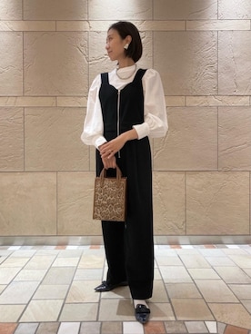 奥澤 朋子さん(レディース・165cm)の秋コーディネート