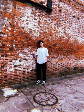 「24karats」｜かざまっちさん（メンズ・173cm）の夏コーディネート