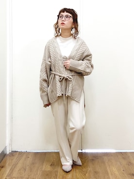 まーちゃん（m@）さん（レディース・155cm）の秋コーディネート