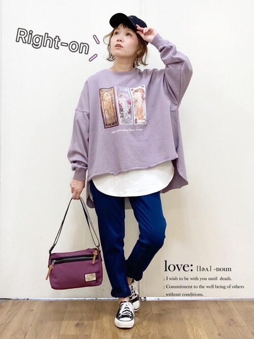 M Right Onのスウェットを使ったコーディネート Wear