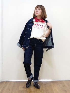 まーちゃん（m@）さん（レディース・155cm）の冬コーディネート