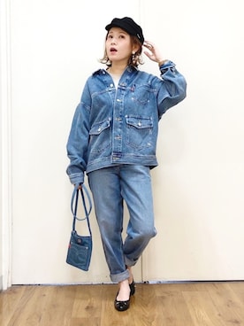 まーちゃん（m@）さん（レディース・155cm）の冬コーディネート