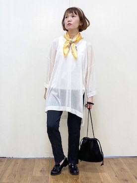 「orcival」｜「アイテム（財布/小物）」を使った、m@さん（レディース・155cm）の冬コーディネート