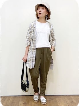 まーちゃん（m@）さん（レディース・155cm）の春コーディネート