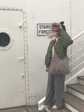 MANAMIさん（レディース・165cm）の春コーディネート