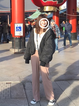 MANAMIさん（レディース・165cm）の冬コーディネート