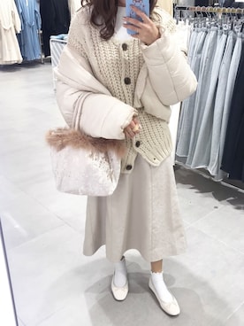 MANAMIさん（レディース・165cm）の冬コーディネート