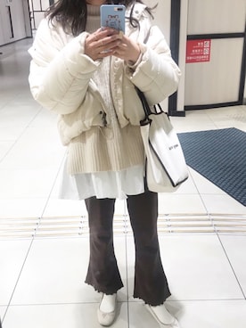 MANAMIさん（レディース・165cm）の冬コーディネート