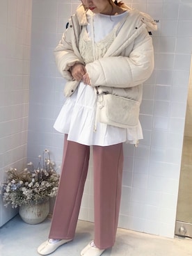 MANAMIさん（レディース・165cm）の冬コーディネート