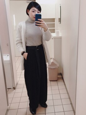 麻衣さん(レディース・164cm)の冬コーディネート