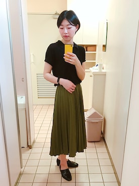 「w closet」｜「アイテム（腕時計）」を使った、麻衣さん（レディース・165cm）の夏コーディネート