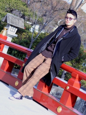 Yukiさん（メンズ・180cm）の冬コーディネート