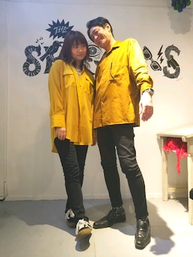 「WEGO（ウィゴー）のアイテム（ウォレットチェーン）」を使った、JGさん（メンズ・176cm）の秋コーディネート