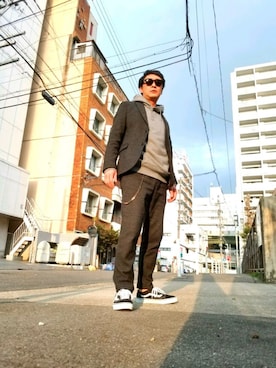 「WEGO（ウィゴー）のアイテム（財布/小物）」を使った、JGさん（メンズ・176cm）の春コーディネート