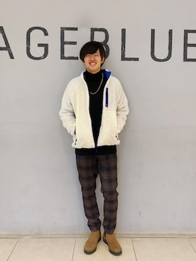 「RAGEBLUE（レイジブルー）のアイテム（その他シューズ）」を使った、ゆーすけさん（メンズ・176cm）の秋コーディネート
