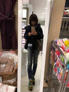 「スプリングSENSEOFPLACE」｜JiAJiA藏さん（レディース・158cm）の春コーディネート