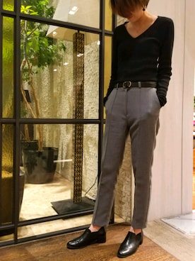 「enchanted（エンチャンテッド）のアイテム」を使った、enchanted staffさん（レディース・153cm）の冬コーディネート