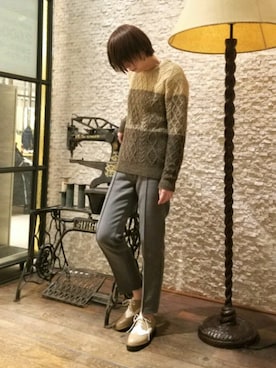 「enchanted（エンチャンテッド）のアイテム」を使った、enchanted staffさん（レディース・153cm）の冬コーディネート