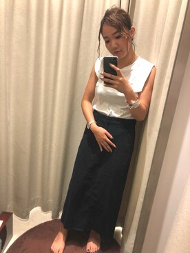 Haruka sun.さん（レディース・161cm）の夏コーディネート