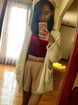 「ベロアキャミ」｜Saayaさん（レディース・161cm）の秋コーディネート