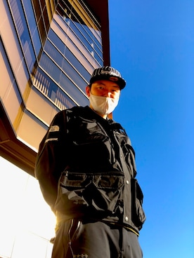「Supreme x The North Face」｜「アイテム（帽子）」を使った、komaさん（メンズ・180cm）の秋コーディネート