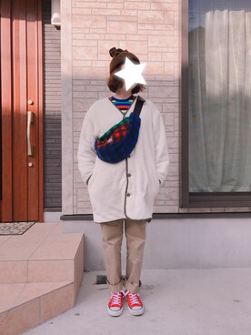「バライロノボウシ」｜まりもさん（レディース・165cm）の冬コーディネート