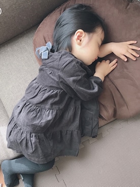 「1歳児」｜kotowereさん（キッズ・80cm）の冬コーディネート