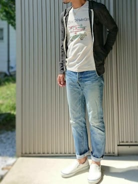 「alternative（オルタナティブ）のアイテム」を使った、sawaさん（メンズ・172cm）の秋コーディネート