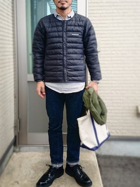 「Prentiss（プレンティス）のアイテム」を使った、sawaさん（メンズ・172cm）の冬コーディネート