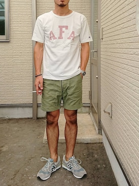 sawaさん（メンズ・172cm）の夏コーディネート