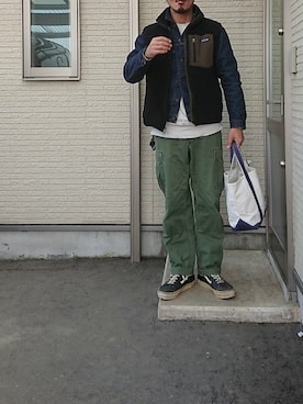 「アイテム（その他アウター）」を使った、sawaさん（メンズ・172cm）の冬コーディネート