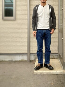 「alternative（オルタナティブ）のアイテム」を使った、sawaさん（メンズ・172cm）の春コーディネート