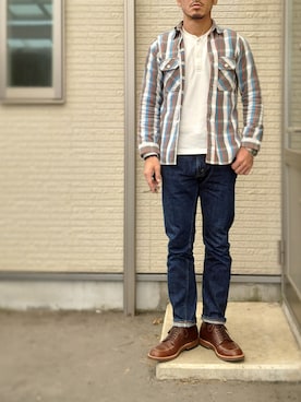 sawaさん（メンズ・172cm）の秋コーディネート