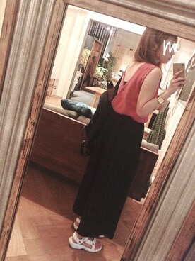 m⋆mさん（レディース・154cm）の夏コーディネート