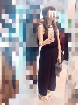 m⋆mさん（レディース・154cm）の夏コーディネート