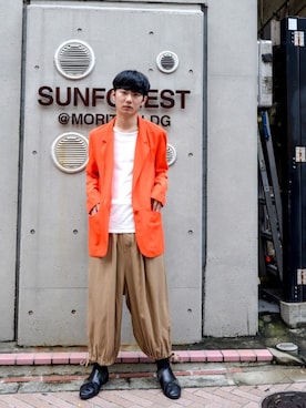 三上翼さんのコーディネート