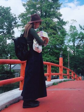 モカさん（レディース・161cm）の秋コーディネート