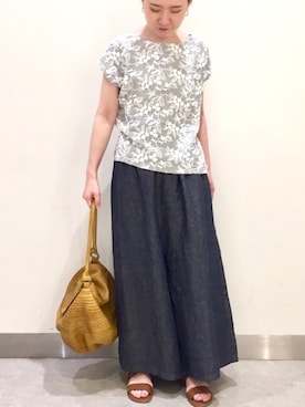 「BEARDSLEY」｜「アイテム（その他）」を使った、shimaさん（レディース・153cm）の春コーディネート