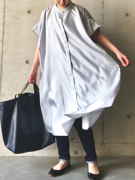 「BEARDSLEY」｜「アイテム（その他）」を使った、shimaさん（レディース・153cm）の春コーディネート