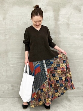 shimaさん（レディース・153cm）の冬コーディネート