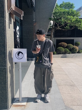 「g shock」｜4.huaさん（メンズ・175cm）の春コーディネート