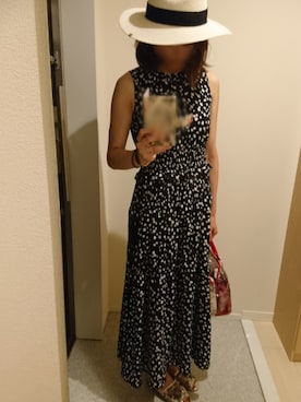 Mila Owen ミラオーウェン の ウエストシャーリングノースリーブワンピース ワンピース Wear