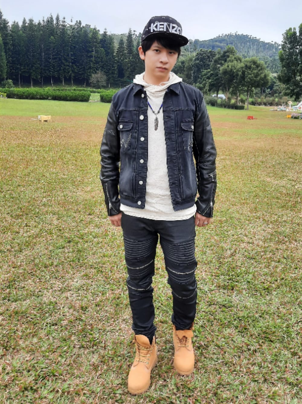 Timberlandのブーツを使った人気ファッションコーディネート